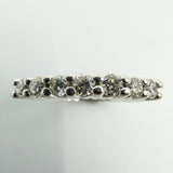 14ct White Gold 0.35ct Diamond Band / Ring 585 Size L Wedding Eternity