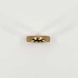 Antique Edwardian 9ct Rose Gold Full Band / Ring 375 Size O - P(Birm 1906)