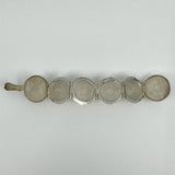 Vintage Sterling Silver Chunky Orb Photo Locket 925 Heavy 20g