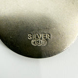 Vintage Sterling Silver St. Christopher Pendant / Charm 925 by Georg Jensen