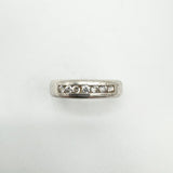 Kit Heath CZ Half Hoop Band in Sterling Silver 925 Wedding Eternity Stacking O P