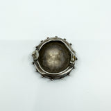 Antique Victorian Sterling Silver Scottish Thistle Brooch 925 (Birmingham 1876)