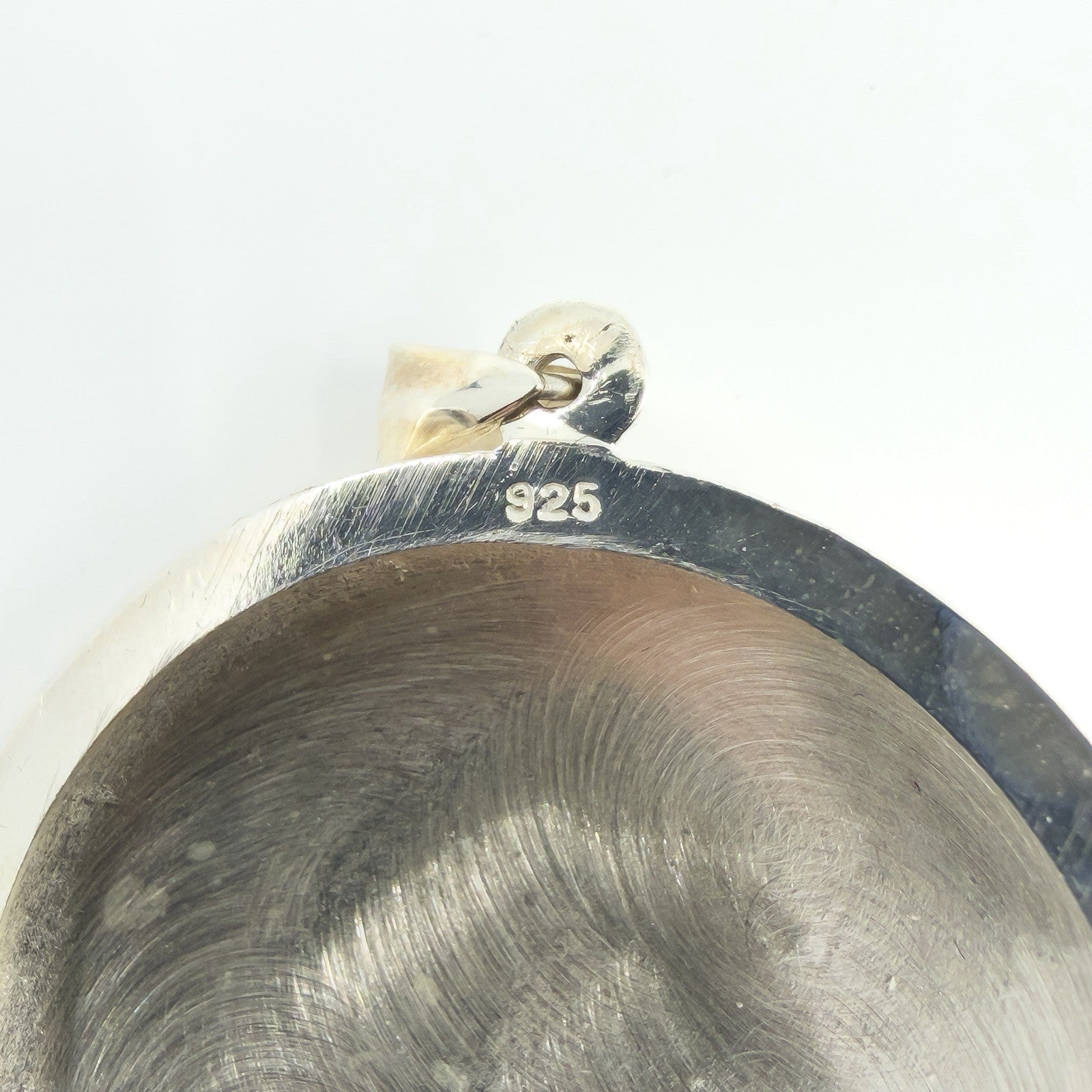 Vintage Sterling Silver Large Chunky Round Photo Locket 925 (1994)
