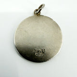Vintage Sterling Silver St. Christopher Pendant / Charm 925 by Georg Jensen