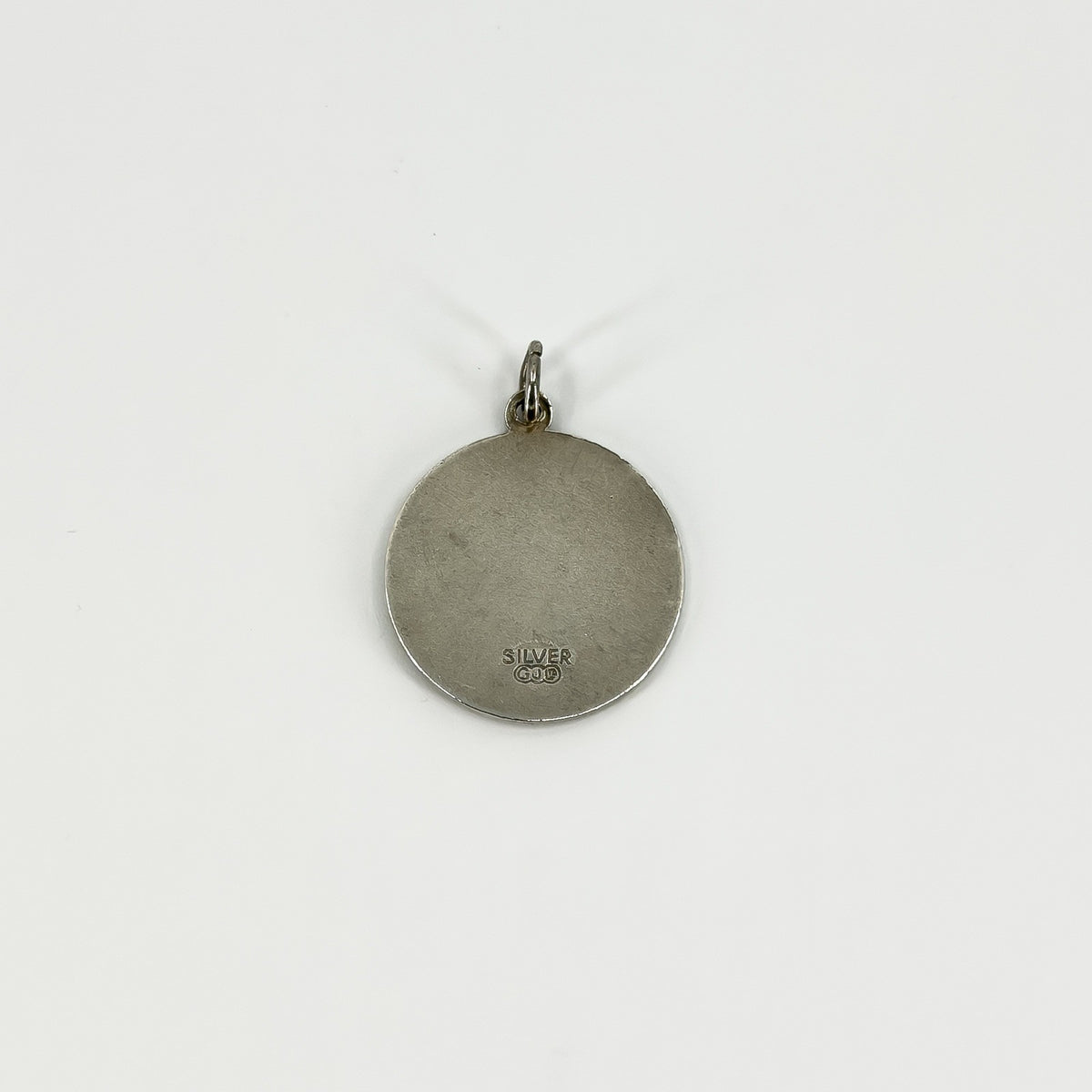 Vintage Sterling Silver St. Christopher Pendant / Charm 925 by Georg Jensen