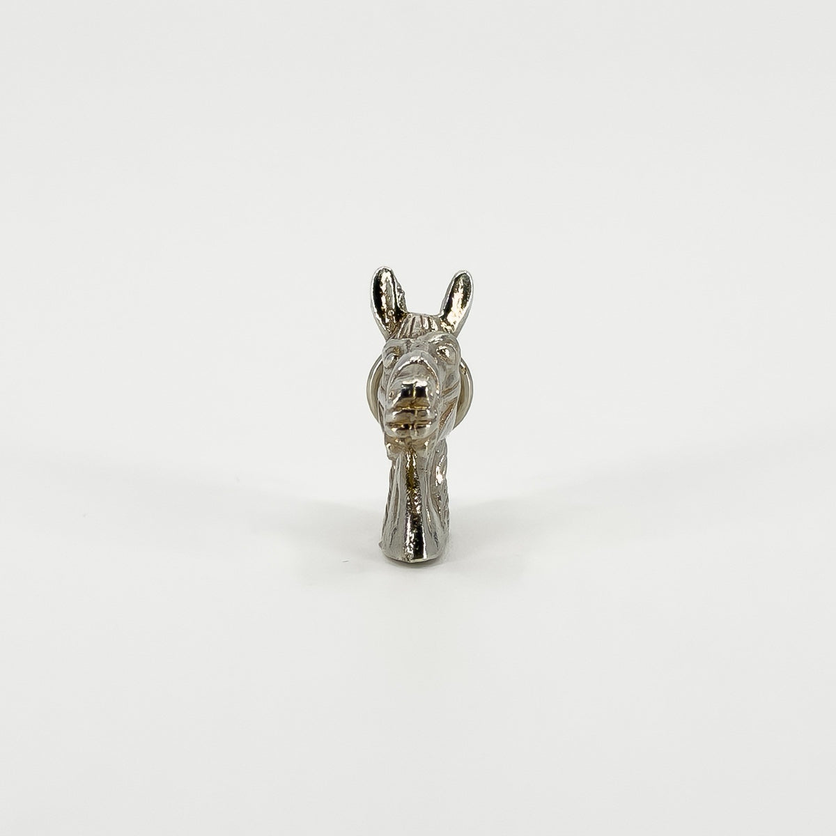 Chunky Vintage Sterling Silver Horse Head Charm / Pendant 925