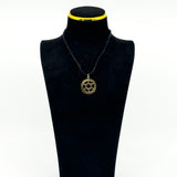 Large Vintage 9ct Gold Star of David Pendant 375 (1972) by Georg Jensen
