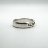 Kit Heath CZ Half Hoop Band in Sterling Silver 925 Wedding Eternity Stacking O P
