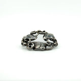 Vintage Sterling Silver Floral Brooch 925