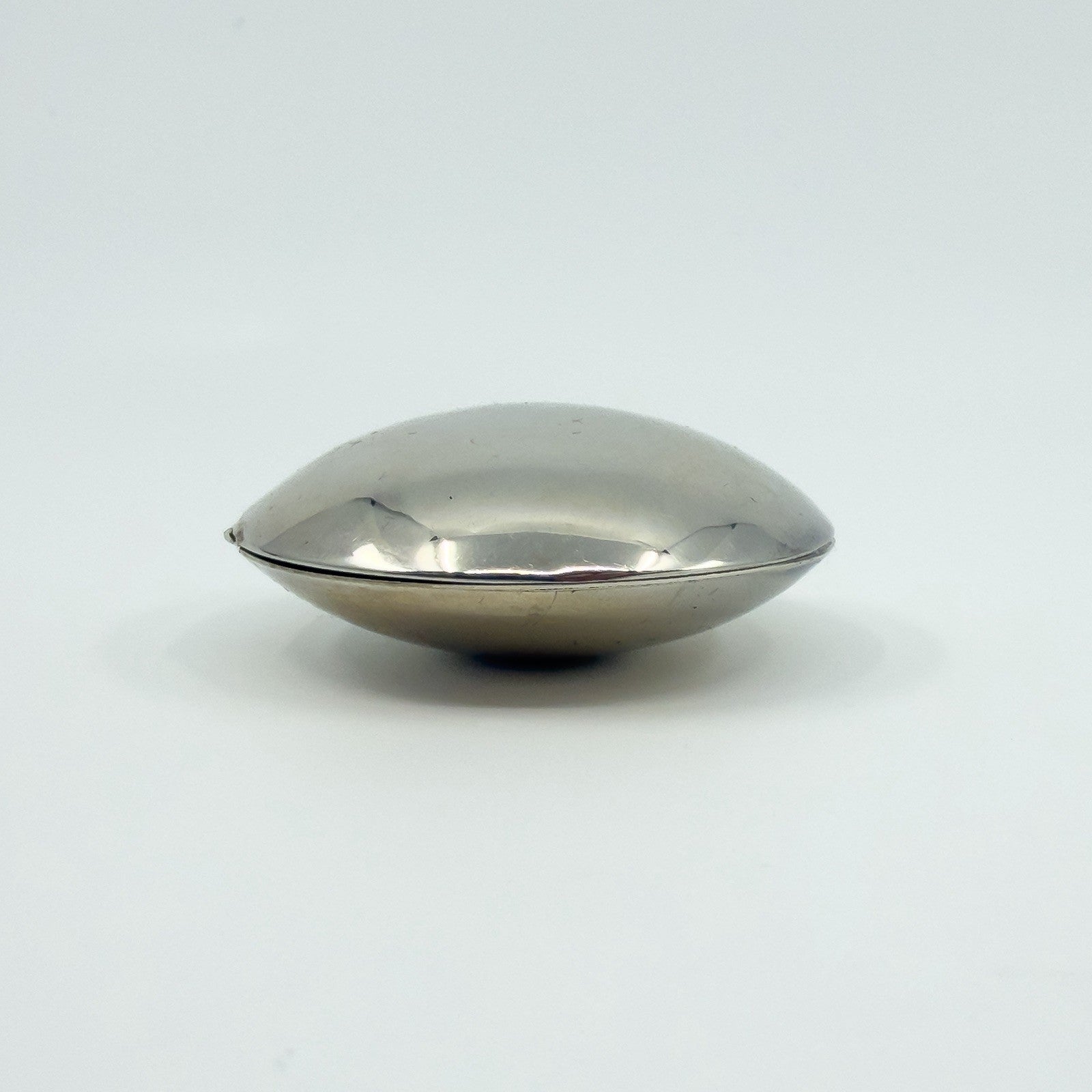 Vintage Sterling Silver Large Chunky Round Photo Locket 925 (1994)