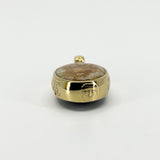 Large Vintage 1990 9ct Gold Double Sided Fob 375 by David Scott Walker