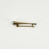 Antique Victorian 9ct Gold Trumpet / Hunting Horn Brooch 375