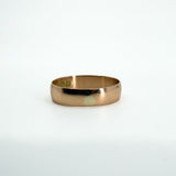 Antique Edwardian 9ct Rose Gold Full Band / Ring 375 Size O - P(Birm 1906)