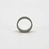 Chunky Wide 6.8mm Platinum Diamond Full Eternity Band / Ring 950 Size O (2007)