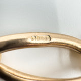 Antique Chunky 9ct Rose Gold Oval Links Bracelet 8" inch