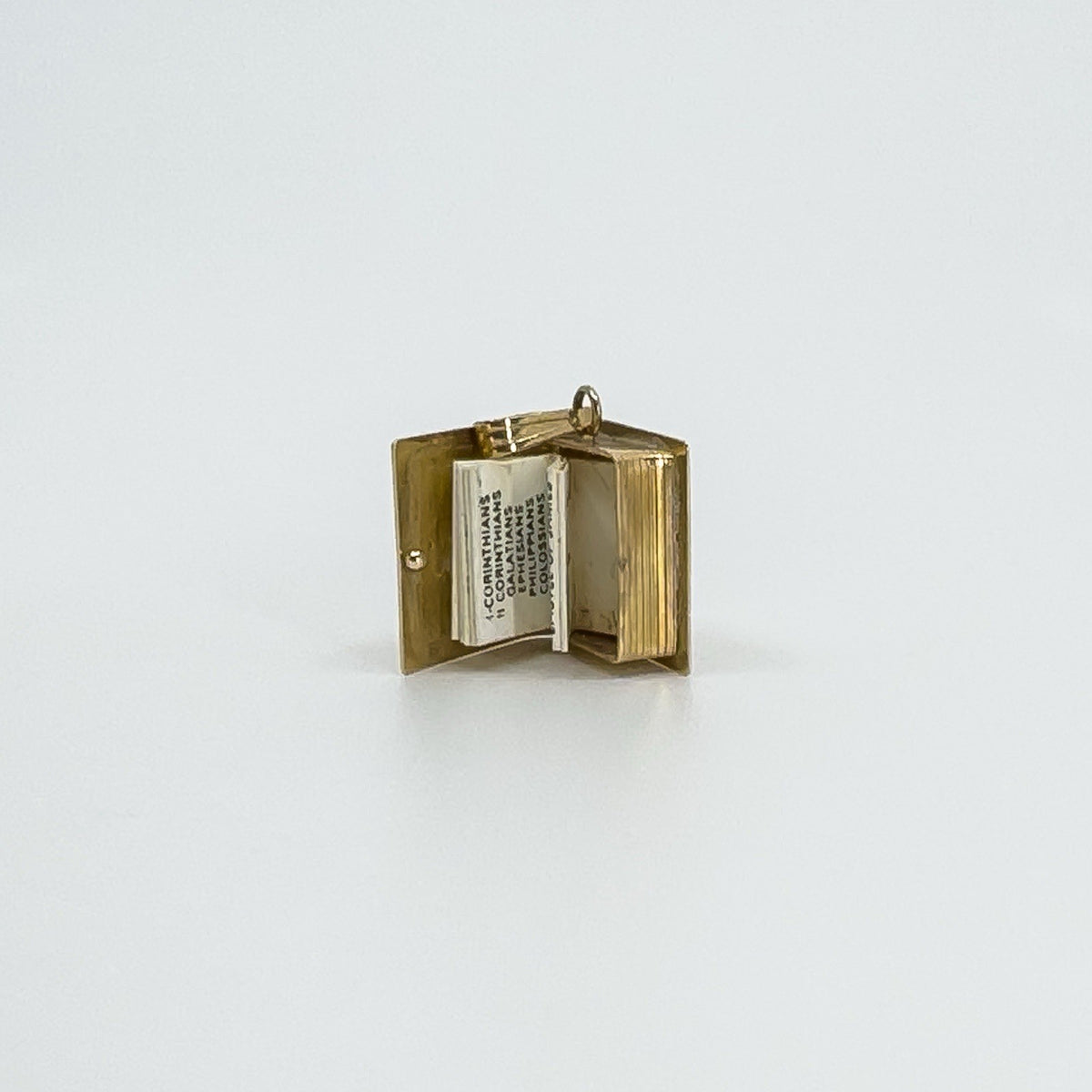 Vintage 9ct Gold Bible Pendant / Charm
