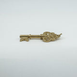 Large Vintage 10ct Gold Key Pendant / Charm