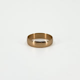 Antique Edwardian 9ct Rose Gold Full Band / Ring 375 Size O - P(Birm 1906)