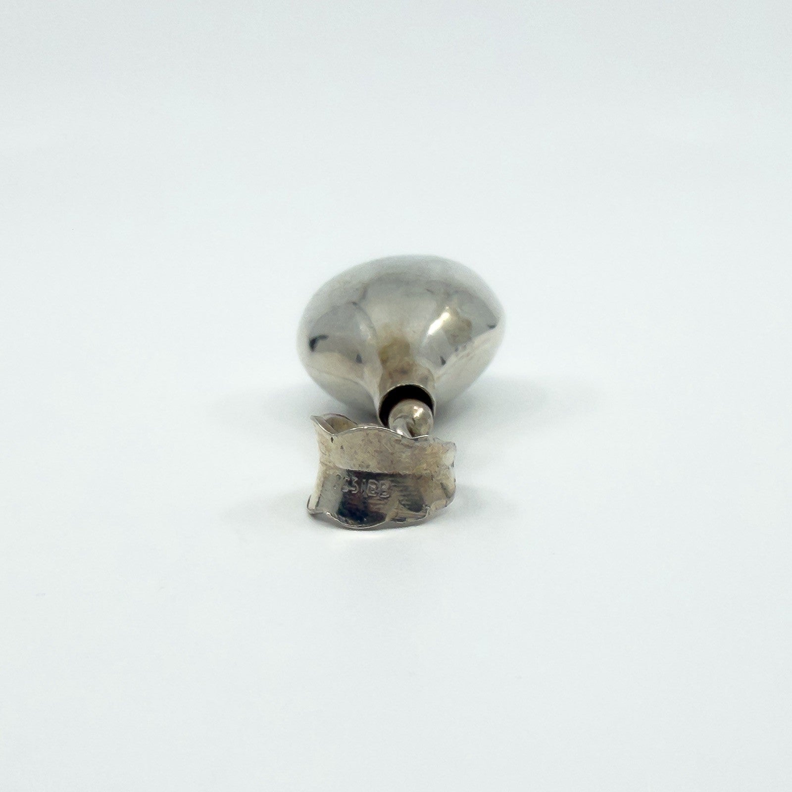 Vintage Sterling Silver Tear Drop Perfume / Poison Bottle Pendant 925