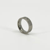 Chunky Platinum 0.90ct Diamond Baguette Cut Band / Ring 950 Size P UNISEX