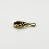 Vintage 9ct Gold Double Sided Articulated Fob 375 by David Scott Walker