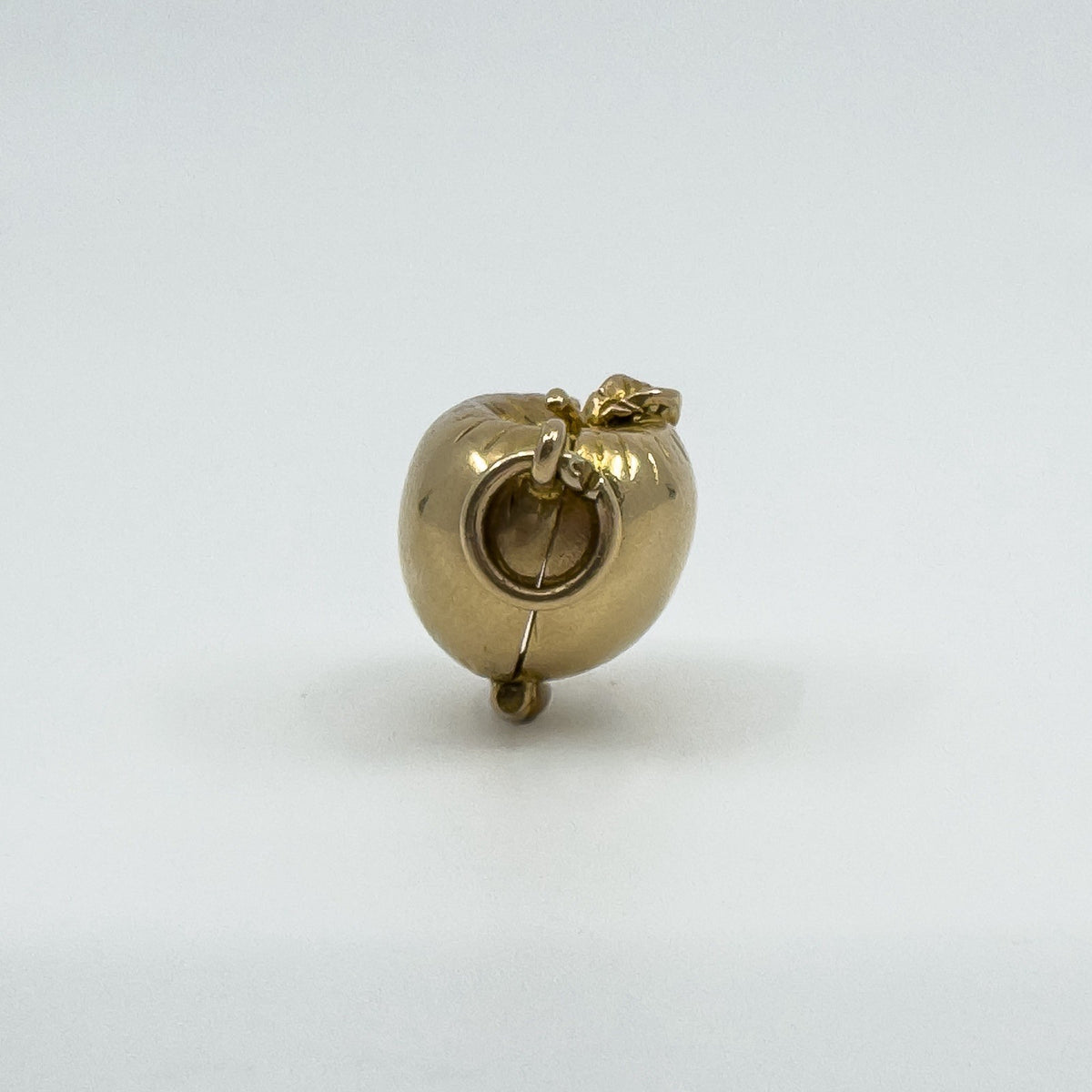 Unusal Vintage 9ct Gold Adam & Eve Apple Pendant/ Charm 375 Articulated 1987