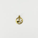 Vintage 9ct Gold Faith Hope Charity Pendant / Charm 375 by Georg Jensen