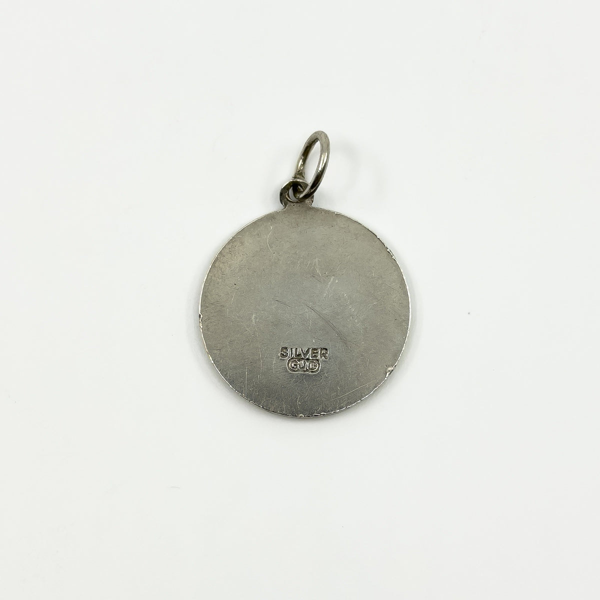 Vintage Sterling Silver St. Christopher Pendant 925 by Georg Jensen
