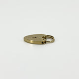 Vintage 9ct Gold Heart Lock Padlock Pendant / Charm (London 1978)