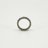 Antique Platinum Old Cut Diamond Full Eternity Band / Ring 950 Size J