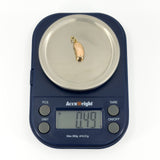 Tiny Antique 9ct Gold Rose Gold Lucky Bean Pendant / Charm 375