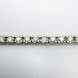 18ct White Gold 4.50ct Diamond Line Tennis Bracelet