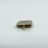 Vintage 9ct Gold Travel Passport Pendant/ Charm 375 Articulated