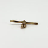 Large Antique 9ct Rose Gold T-Bar Pendant / Charm 375