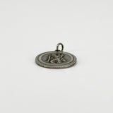 Vintage Sterling Silver St. Christopher Pendant / Charm 925 by Georg Jensen