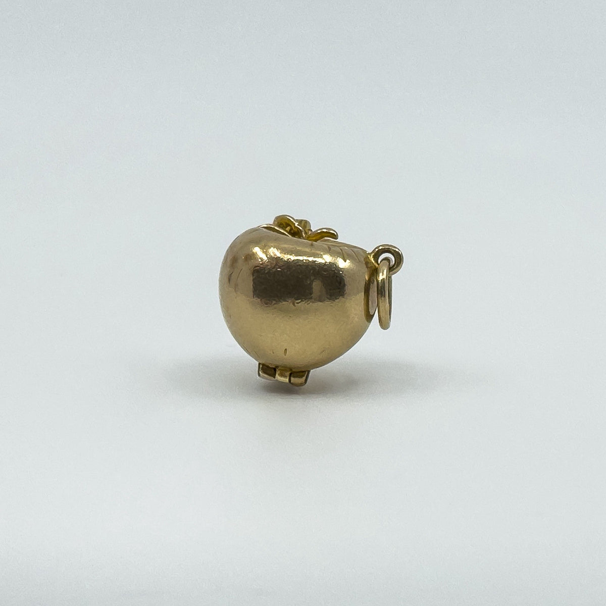 Unusal Vintage 9ct Gold Adam & Eve Apple Pendant/ Charm 375 Articulated 1987