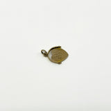 Small Vintage 9ct Gold Spinning I LOVE YOU Fob / Pendant 375 (London 1979)