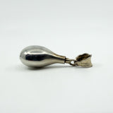 Vintage Sterling Silver Tear Drop Perfume / Poison Bottle Pendant 925