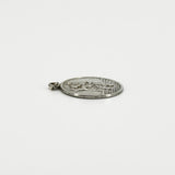 Vintage Sterling Silver St. Christopher Pendant / Charm 925
