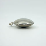 Vintage Sterling Silver Large Chunky Round Photo Locket 925 (1994)