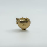 Unusal Vintage 9ct Gold Adam & Eve Apple Pendant/ Charm 375 Articulated 1987