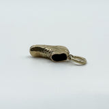 Vintage 9ct Gold Shoe Boot Pendant / Charm 375 (Chester 1957)