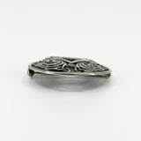 Large Vintage Sterling Silver Celtic Brooch 925 by Malcolm Gray