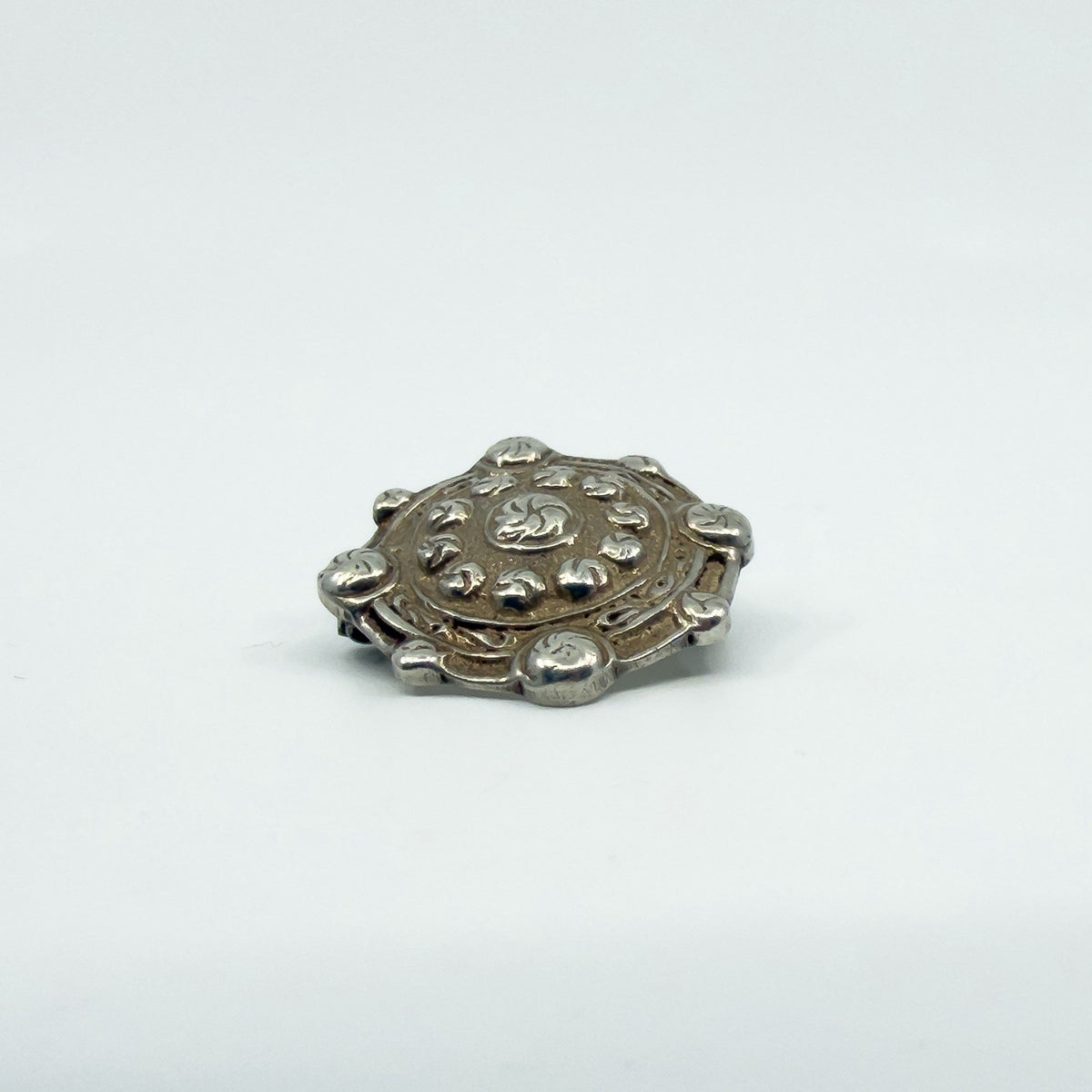 Antique Victorian Aesthetic Sterling Silver Brooch / Pendant 925