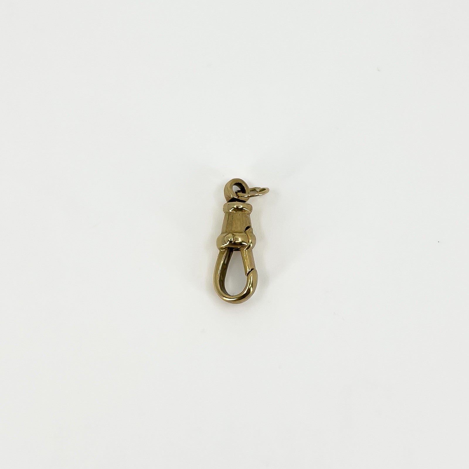 Vintage 9ct Gold Swivel Dog Clip & Hoop 375