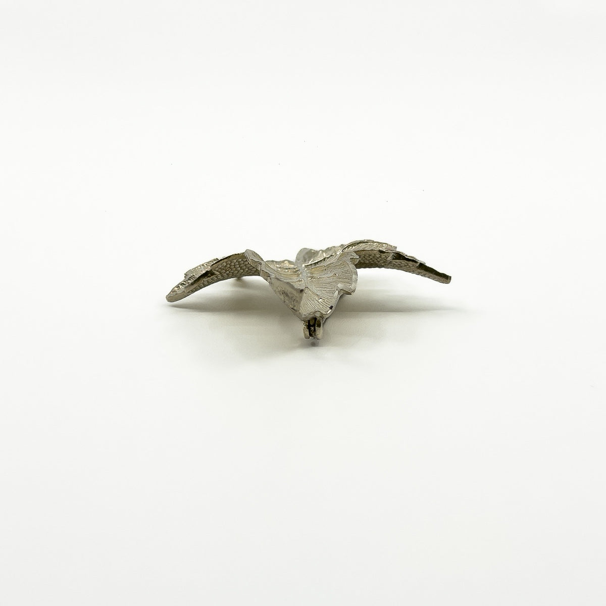 Large Vintage Sterling Silver Canadian Mapel Leaf Brooch 925