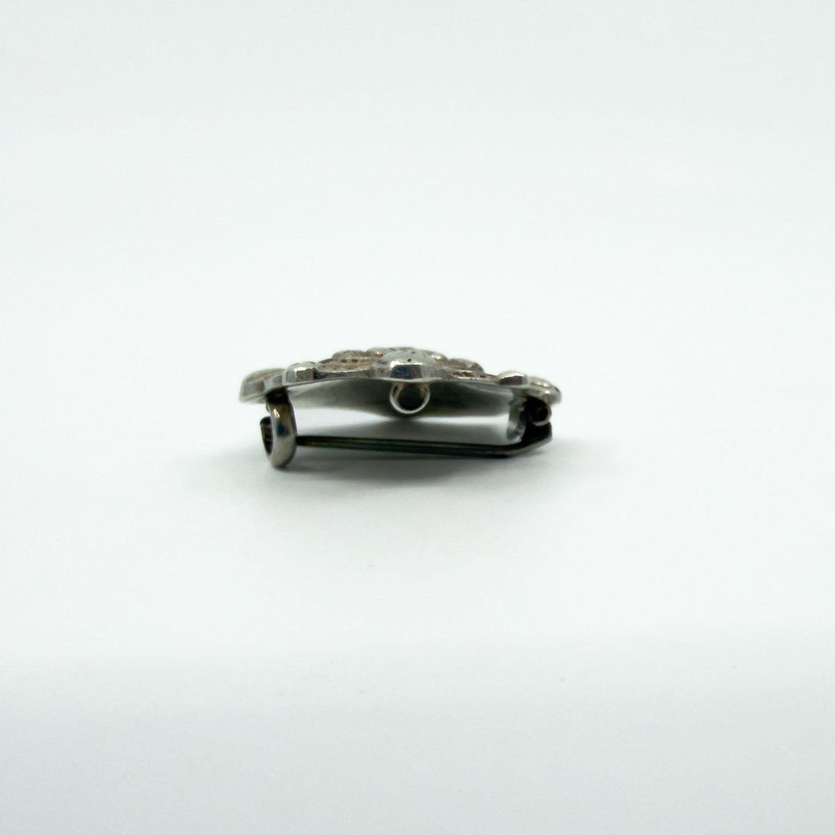 Antique Victorian Aesthetic Sterling Silver Brooch / Pendant 925