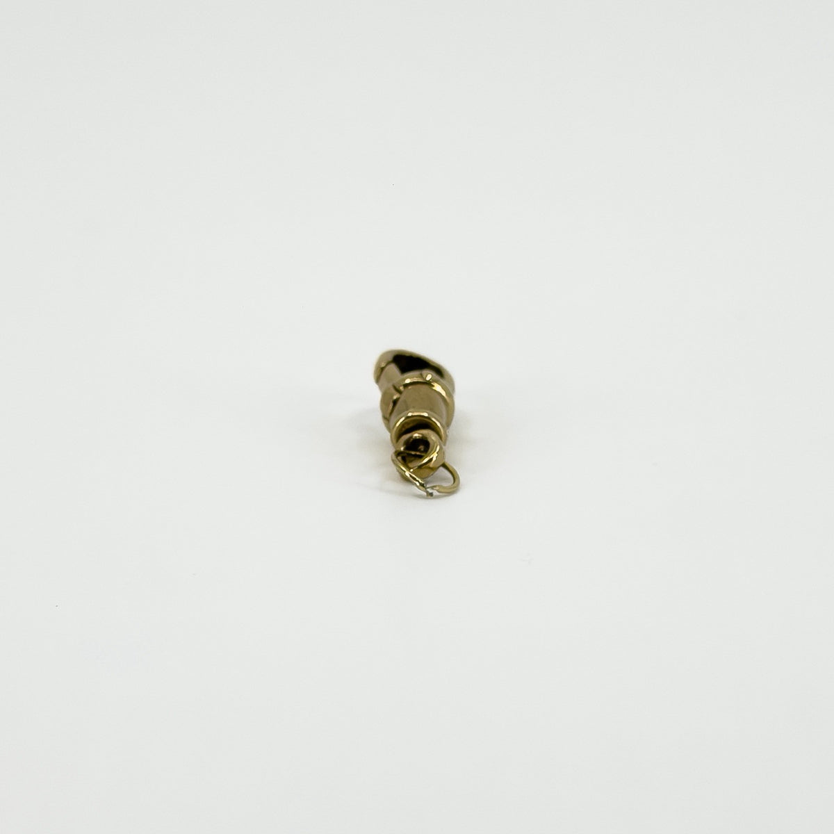 Vintage 9ct Gold Swivel Dog Clip & Hoop 375