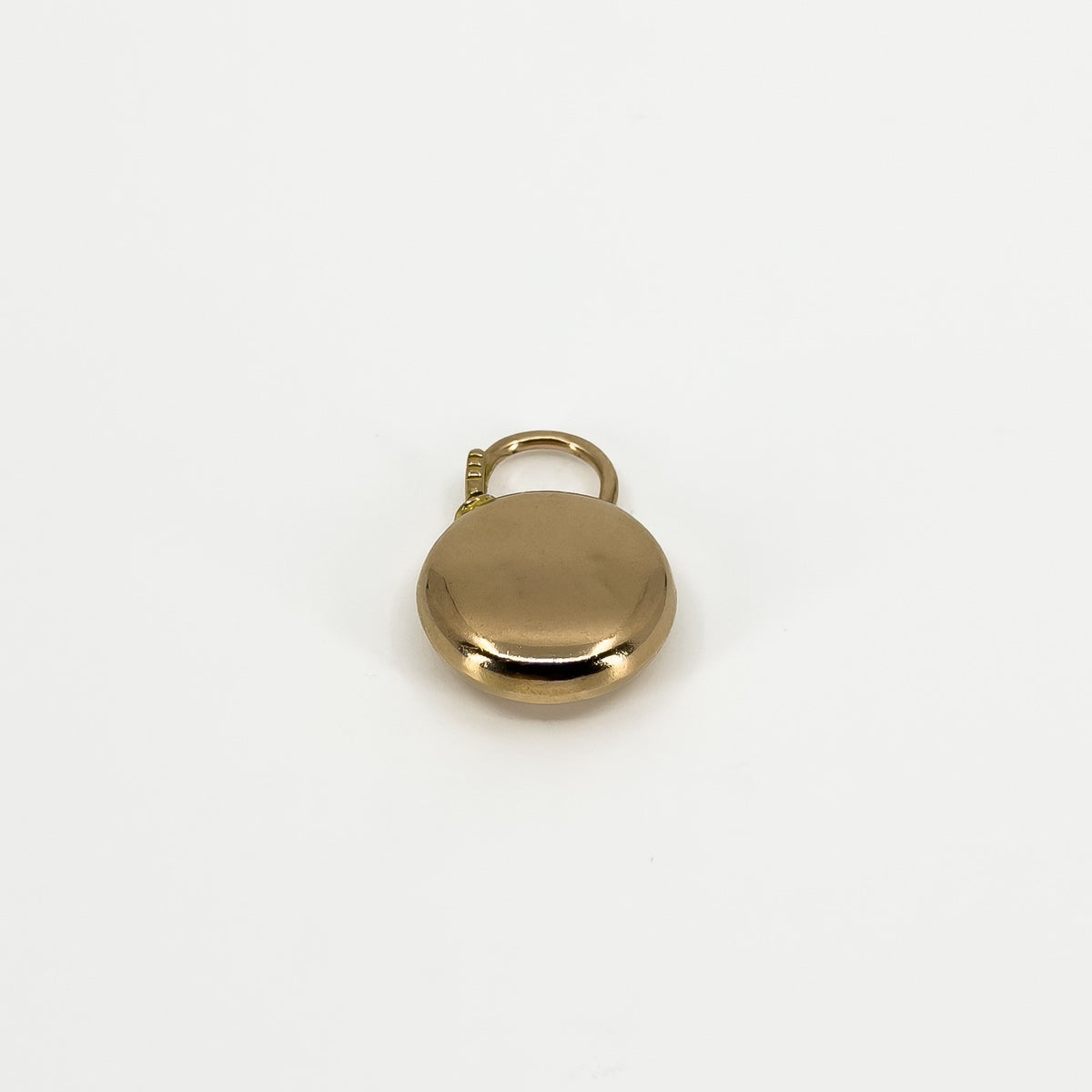 Antique 9ct Rose Gold Padlock Pendant / Charm 375 (Chester 1909)