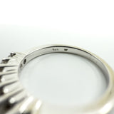 14ct White Gold 0.35ct Diamond Band / Ring 585 Size L Wedding Eternity